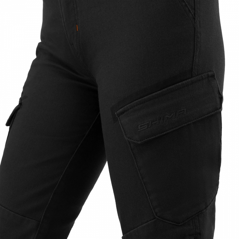 Damen-Motorradhose Shima Recon schwarz