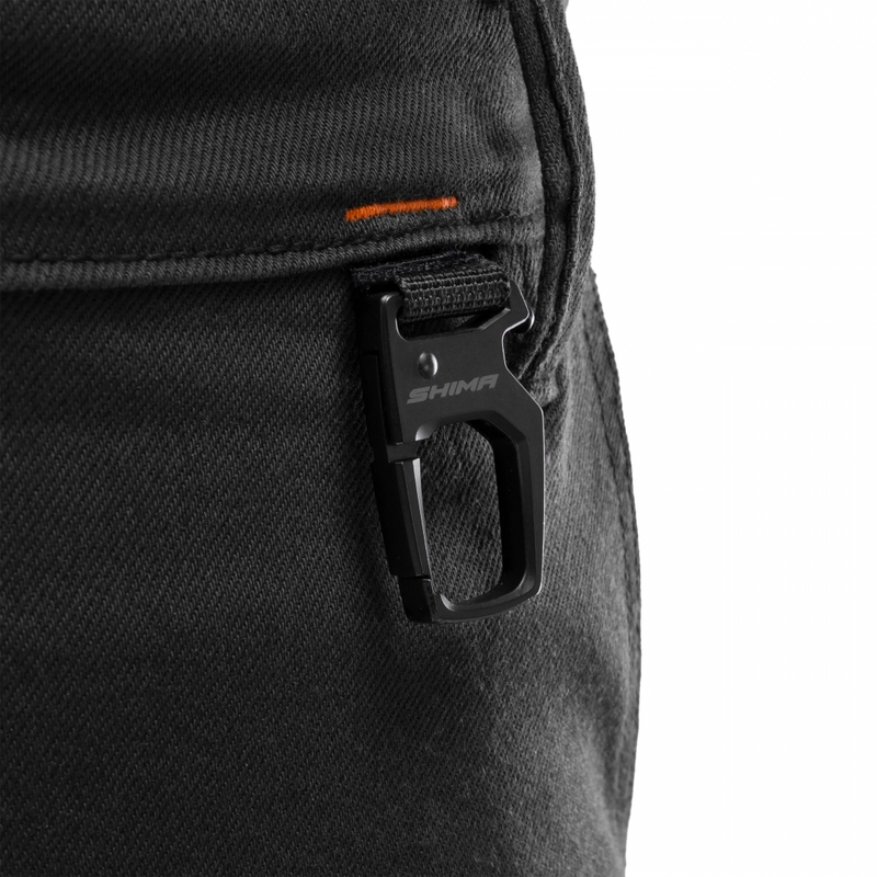 Damen-Motorradhose Shima Recon schwarz