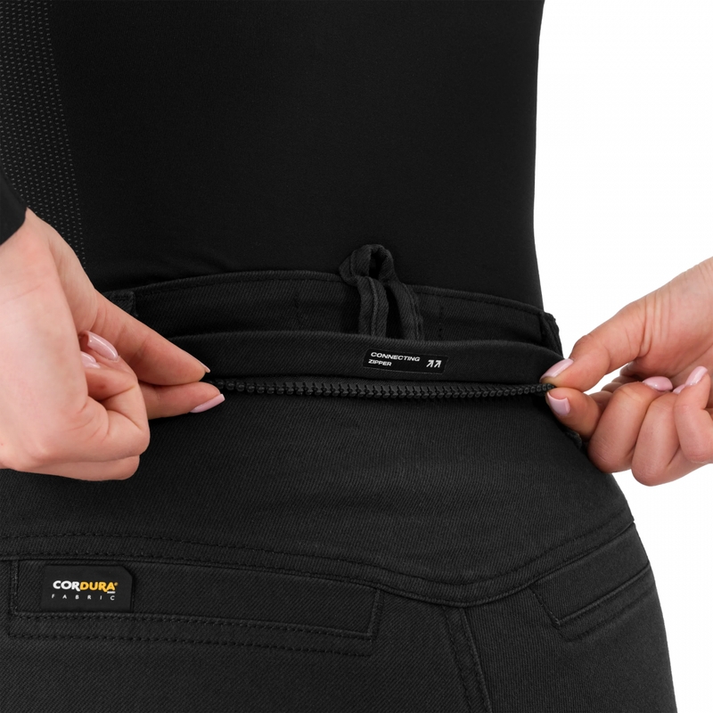 Shima Recon Motorradjeans schwarz