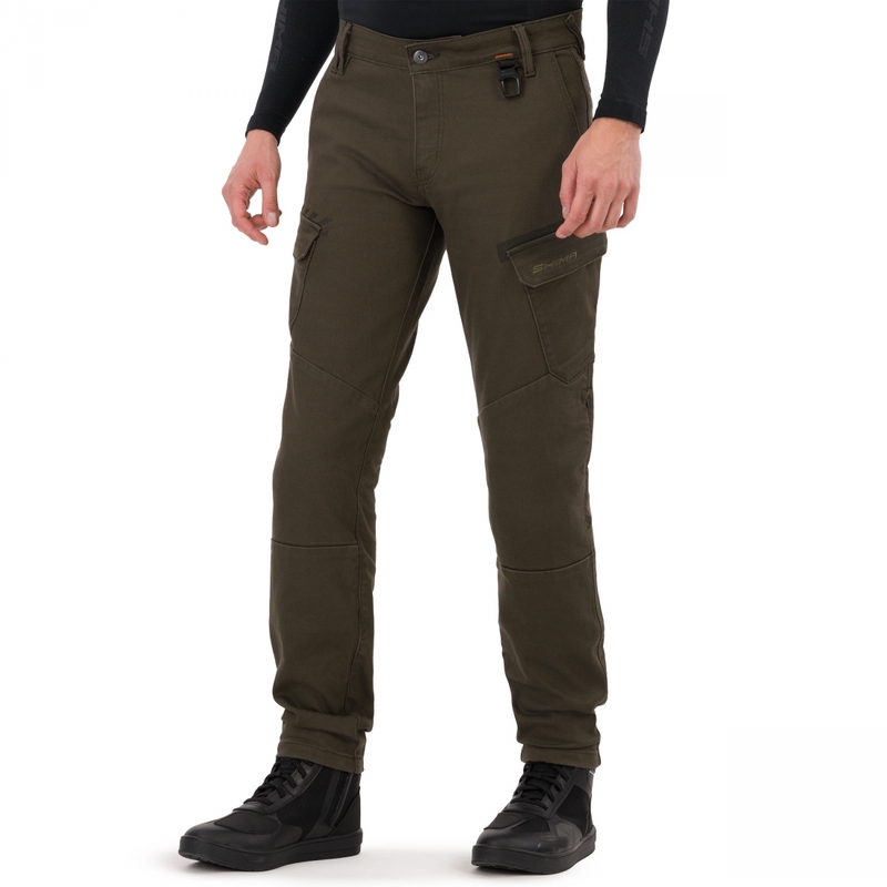 Shima Recon Motorradjeans grün