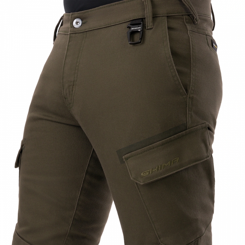 Shima Recon Motorradjeans grün