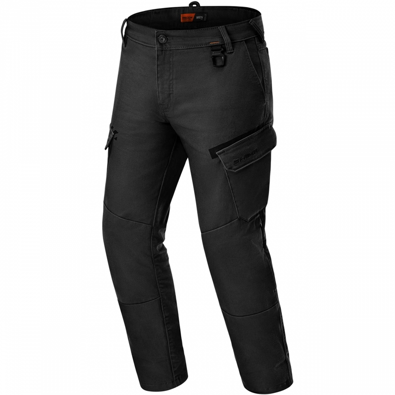 Shima Recon verlängerte Motorradhose schwarz