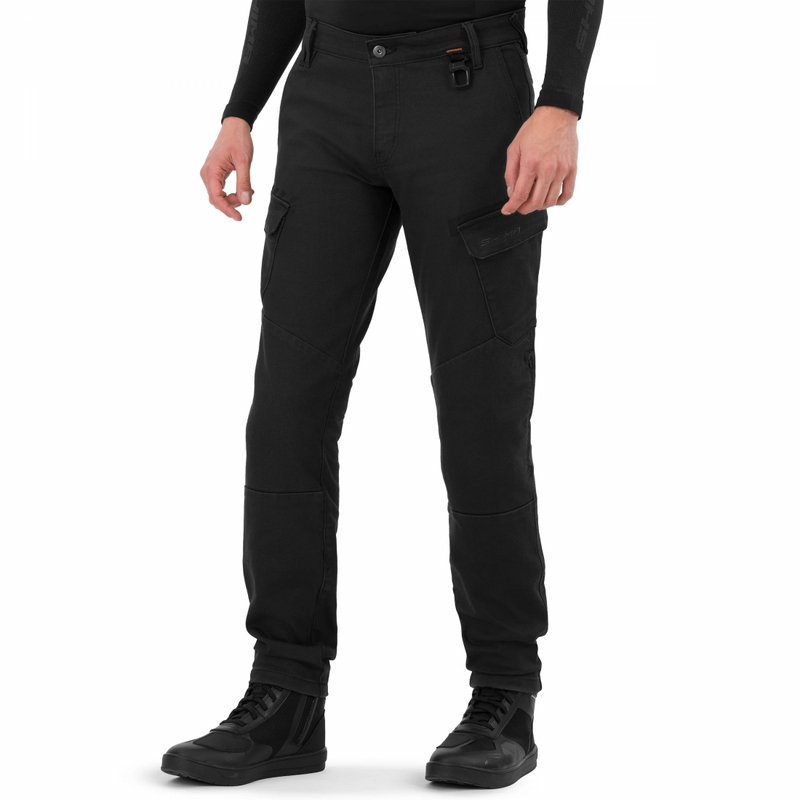 Shima Recon verlängerte Motorradhose schwarz