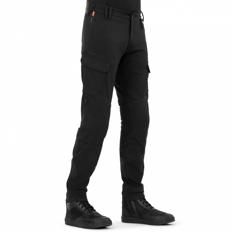 Shima Recon verlängerte Motorradhose schwarz
