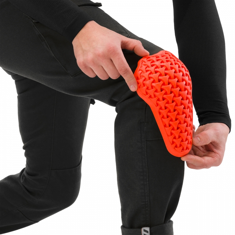 Shima Recon verlängerte Motorradhose schwarz