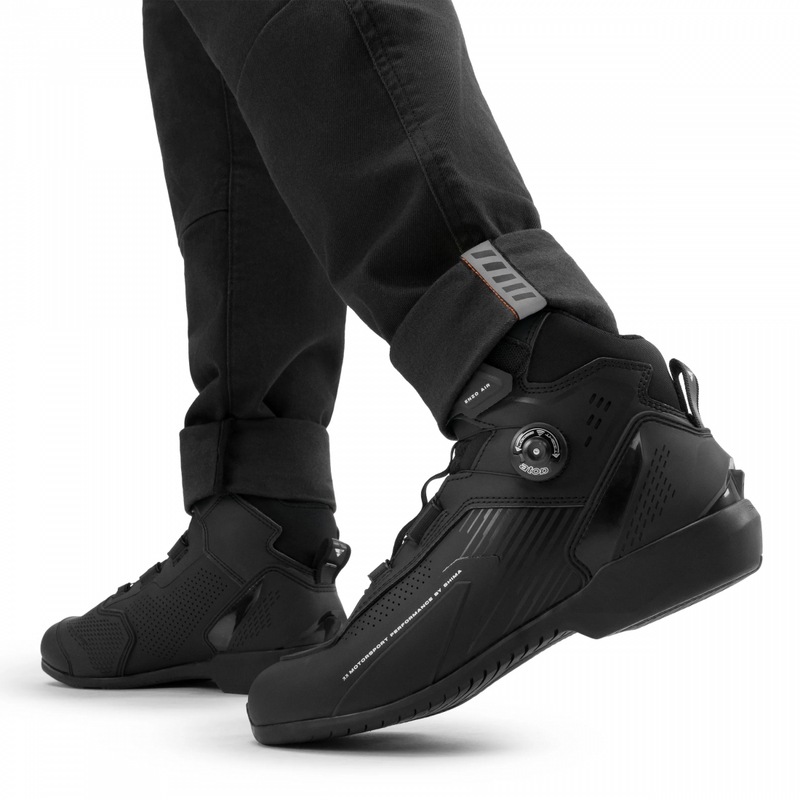 Shima Recon verlängerte Motorradhose schwarz