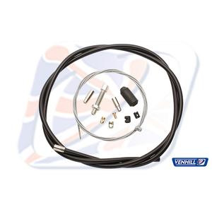Kupplungsseil Universalsatz Venhill U01-1-100-BK 1,35m schwarz