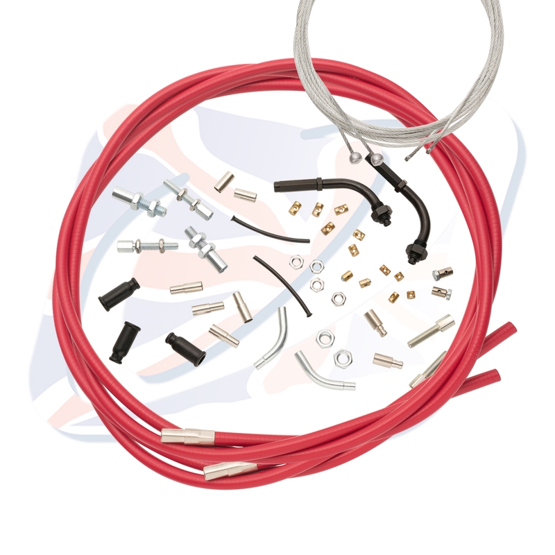 Universal throttle cables Venhill for 888 rot