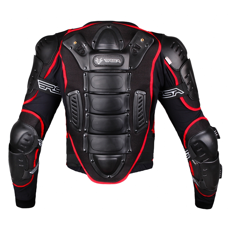 RSA Exil schwarz und rot body protector Ausverkauf