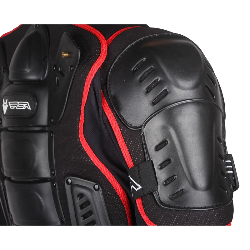 RSA Exil schwarz und rot body protector Ausverkauf