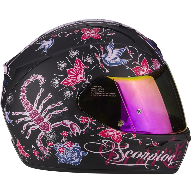 Integralhelm Scorpion EXO-390 Chica schwarz-rosa
