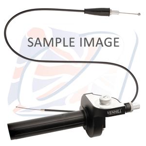 Fast action twistgrip 600A Venhill Y01-4-032/9-BK schwarz