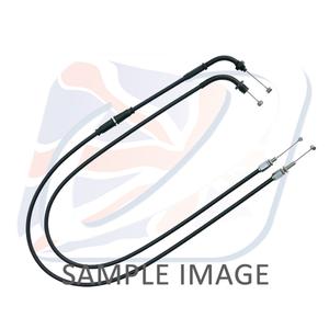 Throttle cables (pair) Venhill H02-4-127-BK featherlight schwarz