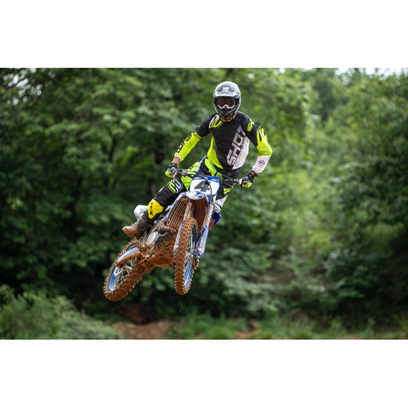 Motocross-Hose Shot DEVO Ultimate schwarz-fluo gelb sale Ausverkauf