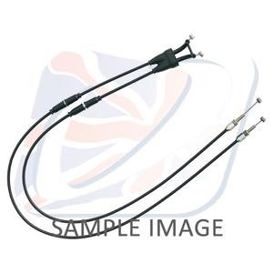 Throttle cables (pair) Venhill K02-4-043-BK featherlight schwarz