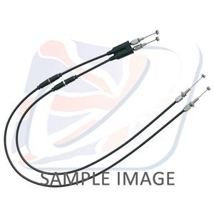 Throttle cables (pair) Venhill H02-4-046-BK featherlight schwarz