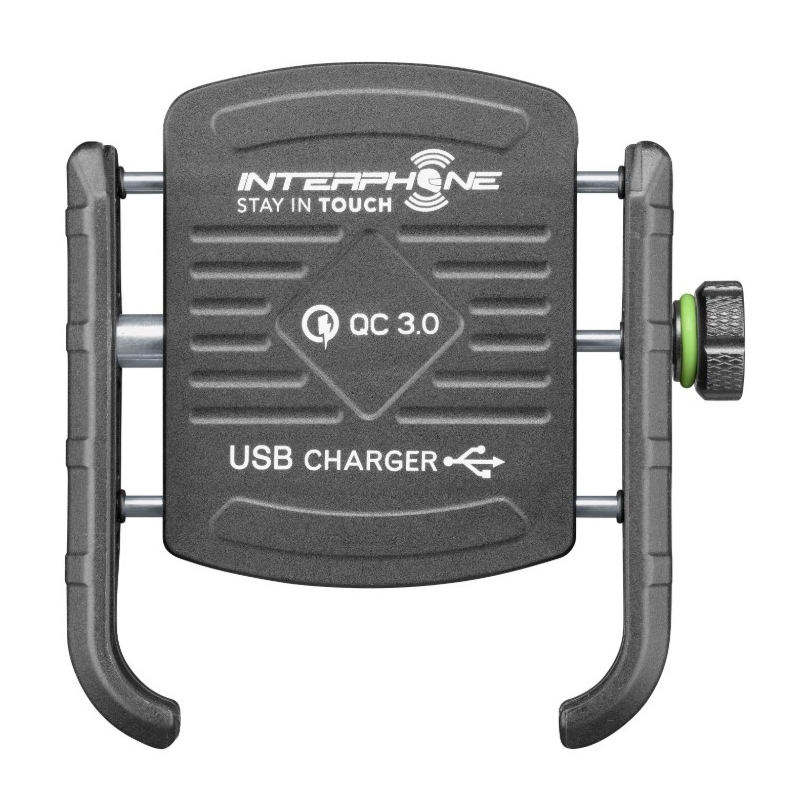 Universal Interphone Motocrab-Halterung mit USB-Anschluss