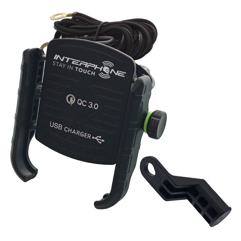 Universal Interphone Motocrab-Halterung mit USB-Anschluss