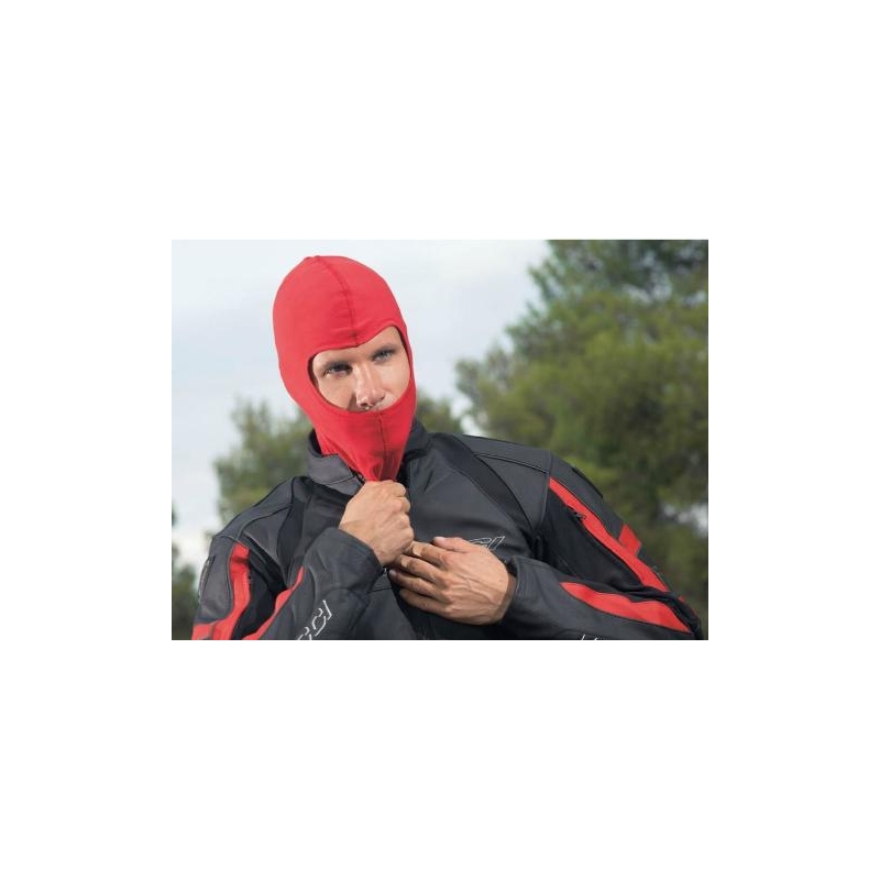 Motorradverdeck unter dem Helm Louis rot