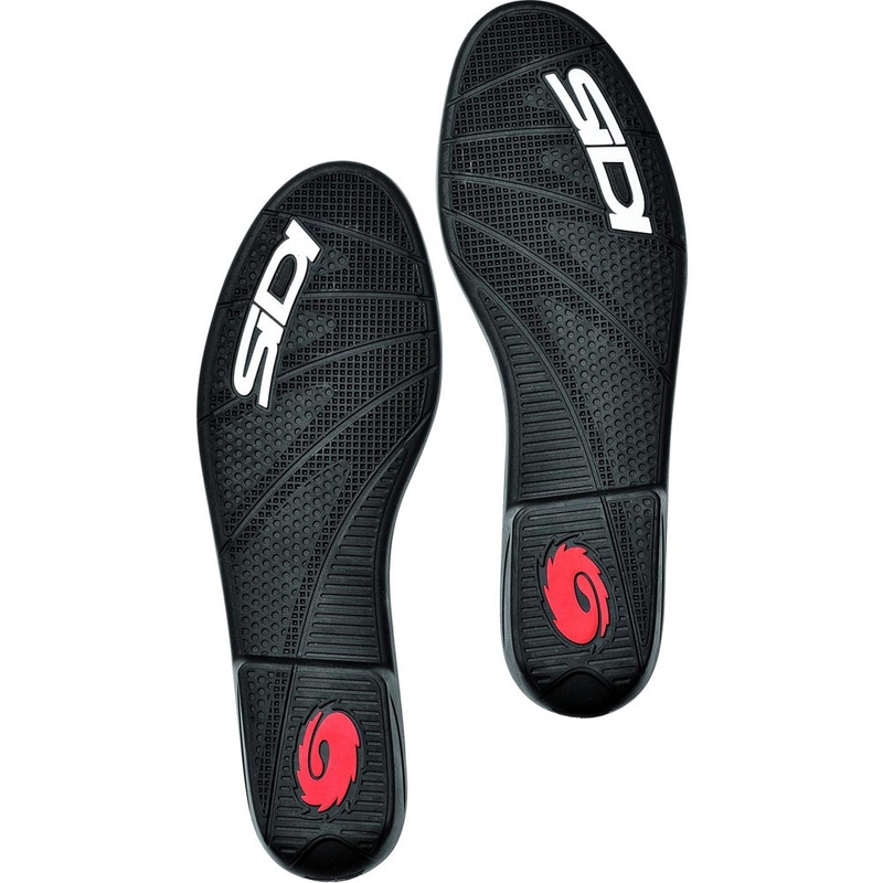 Ersatzsohlen für SiDi Vertigo, ST, Cobra, Fusion, Rex, Vortice, schwarz-rot