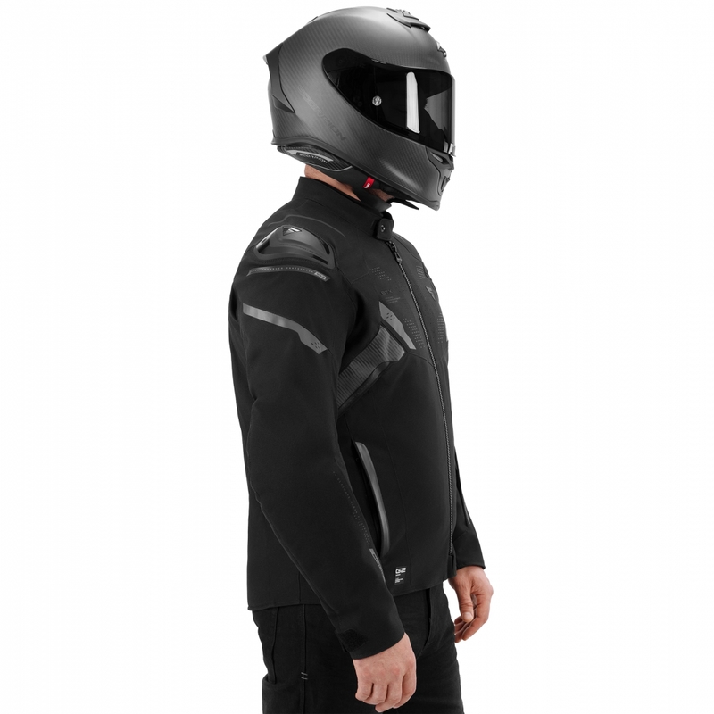 Shima STX Motorradjacke schwarz