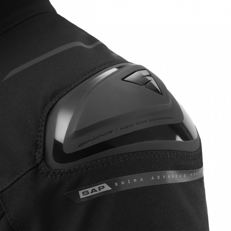 Shima STX Motorradjacke schwarz