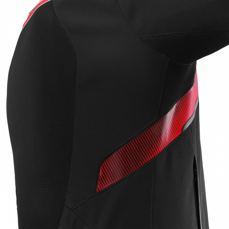 Shima STX Air Motorradjacke grau-rot