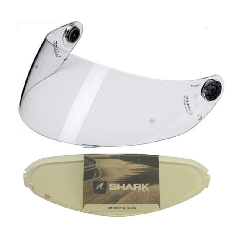 Klares Plexiglas + Pinlock SHARK RIDILL, OPENLINE, S700, S900, S600