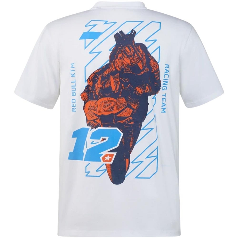 KTM Viñales Fahrer-T-Shirt weiß