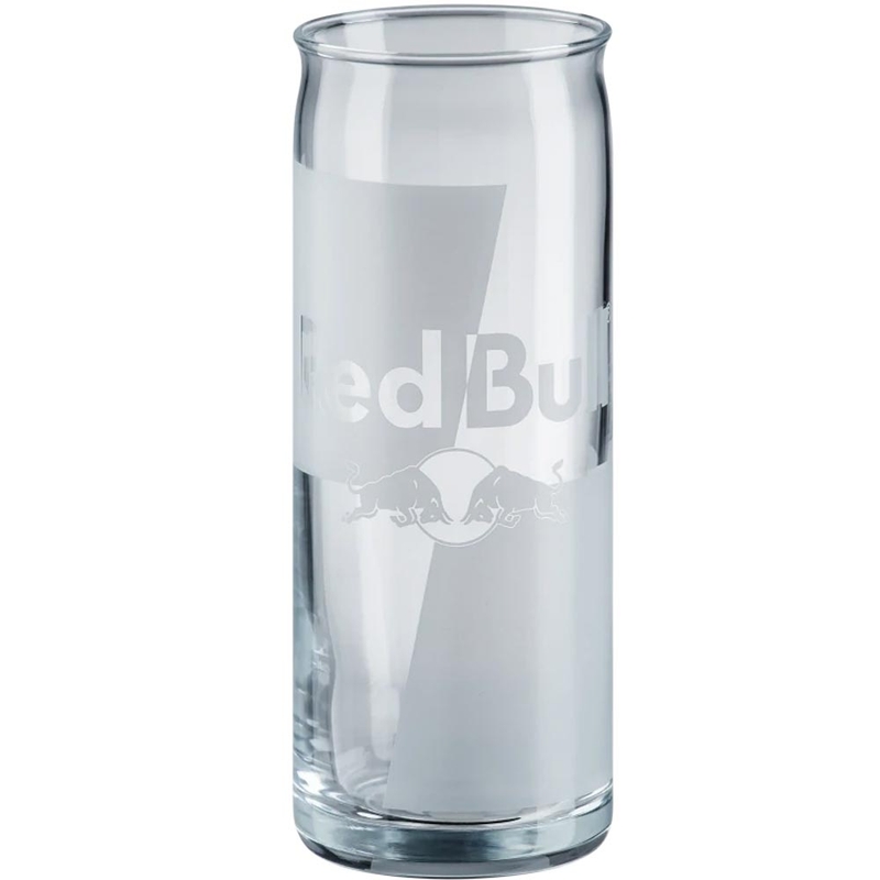 Red Bull Glas mit Logo, 250 ml