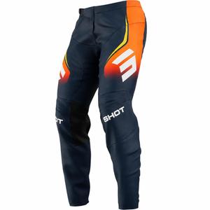 Shot Devo Future Motocross-Hose blau-orange