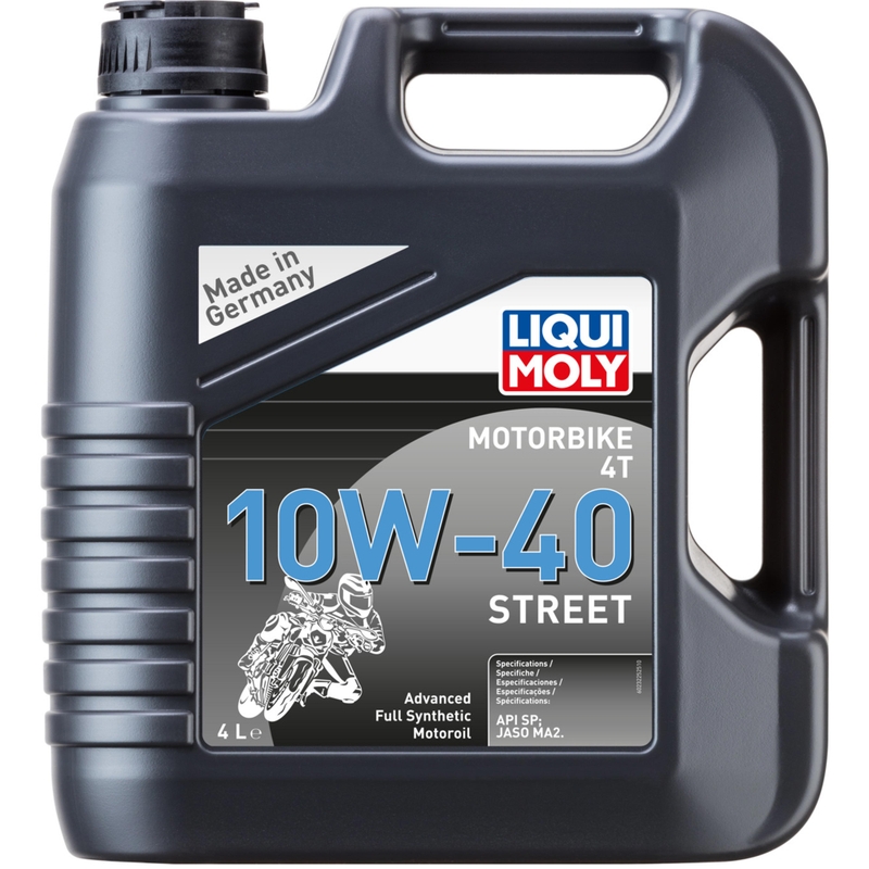Teilsynthetisches Motoröl LIQUI MOLY Motorrad 4T 10W40 Street 4 l