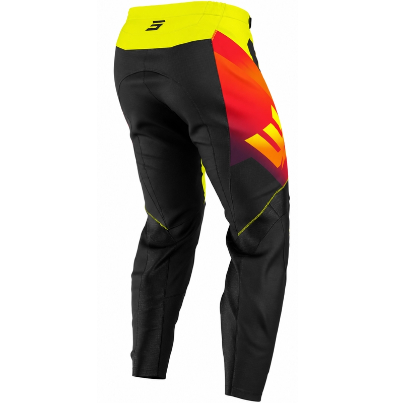 Shot Draw Rocket Kinder-Motocrosshose, fluoreszierend gelb