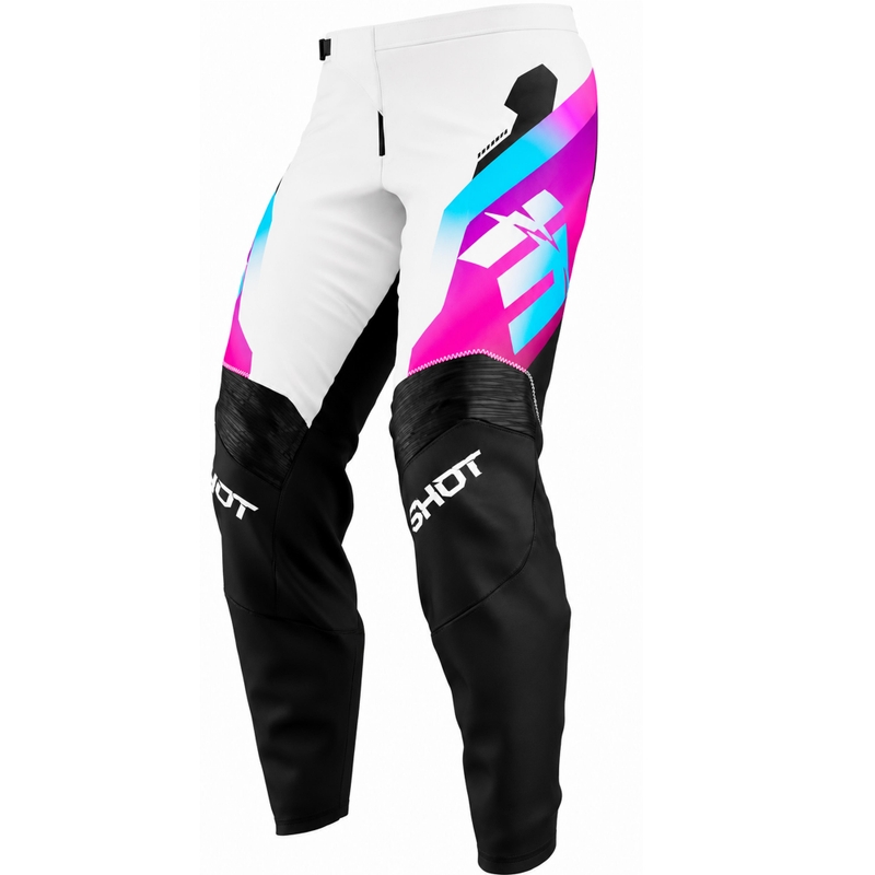 Shot Draw Rocket Kinder-Motocrosshose Pink