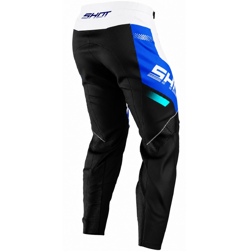 Shot Draw Struck Kinder-Motocrosshose Blau