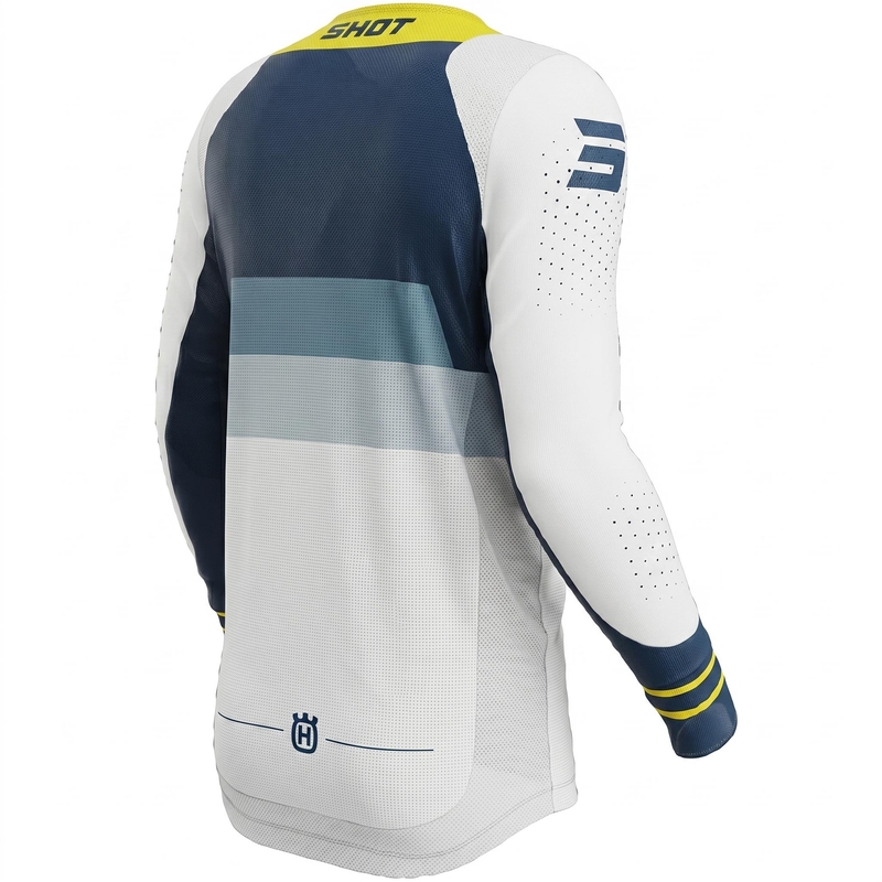 Motocross-Trikot Shot Aerolite HVA 27 blau