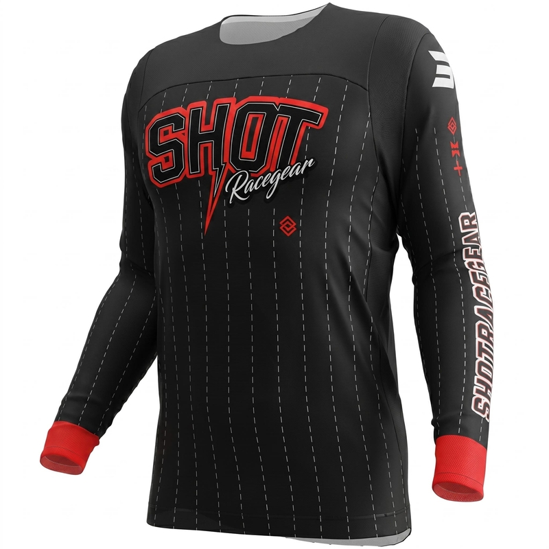 Shot Contact Dawg Motocross-Trikot schwarz