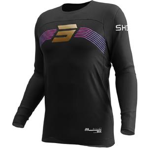 Shot Contact Kicker Motocross-Trikot schwarz
