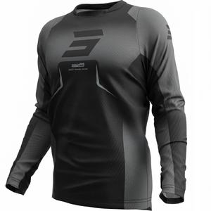 Shot Devo Future Motocross-Trikot schwarz