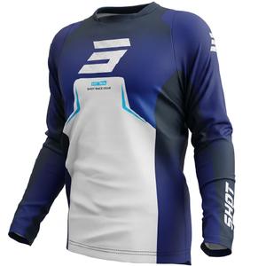 Shot Devo Future Motocross-Trikot blau