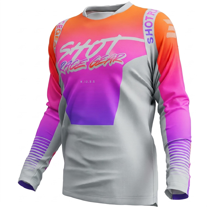 Shot Devo Montana Motocross-Trikot lila