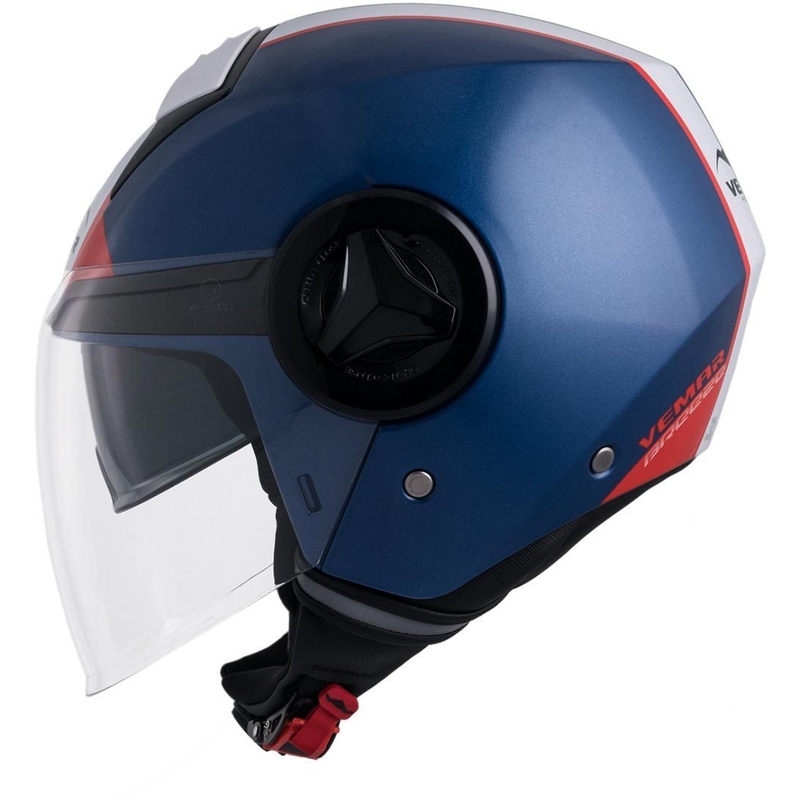 Offener Helm Vemar Breeze Street blau-weiß-rot-schwarz