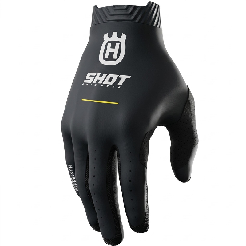 Shot Lite HVA 27 Motocross-Handschuhe schwarz
