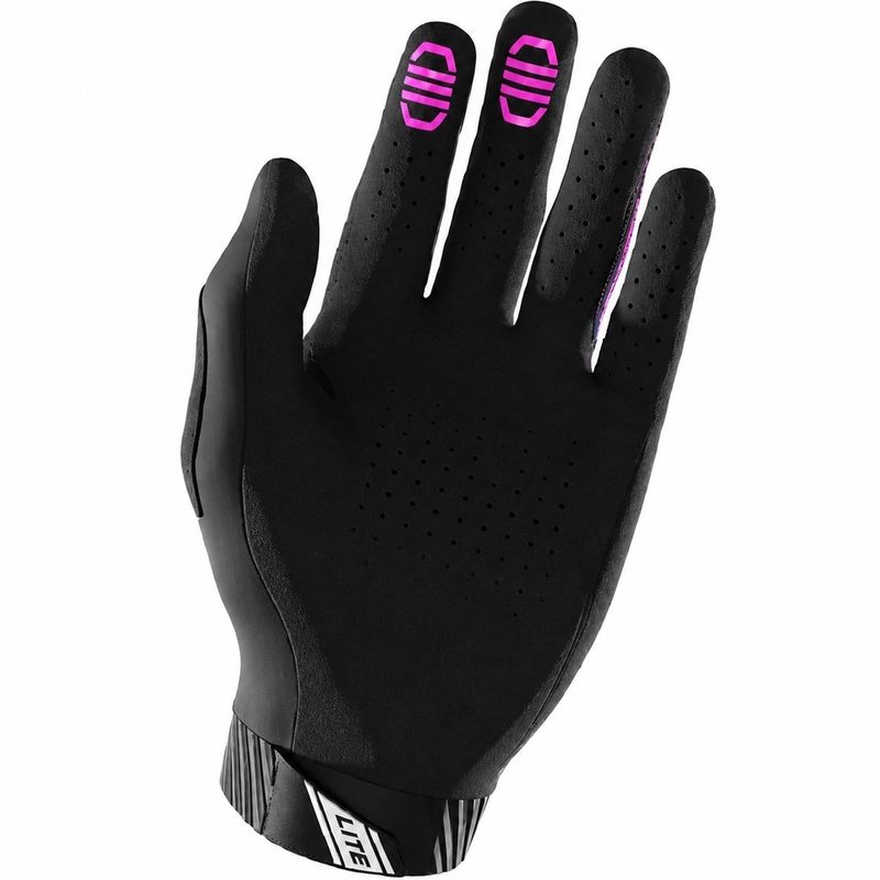 Shot Lite Skin Motocross-Handschuhe blau-rosa