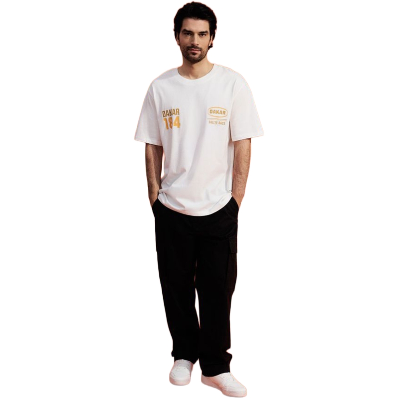Dakar Rallye T-Shirt weiß