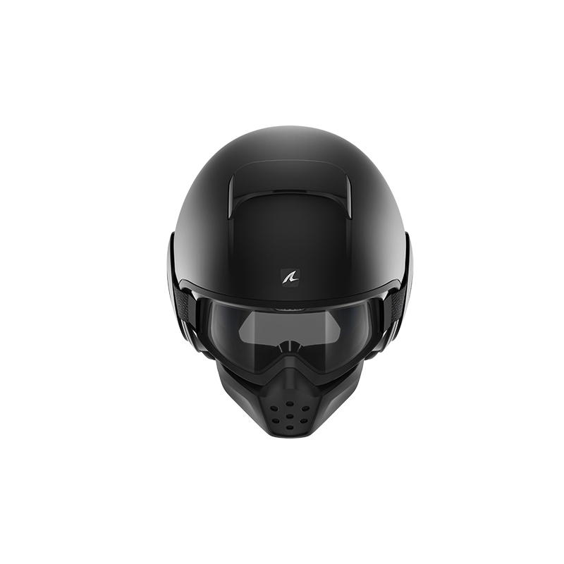 Offener Helm SHARK DRAK Blank Matte Schwarz Matt