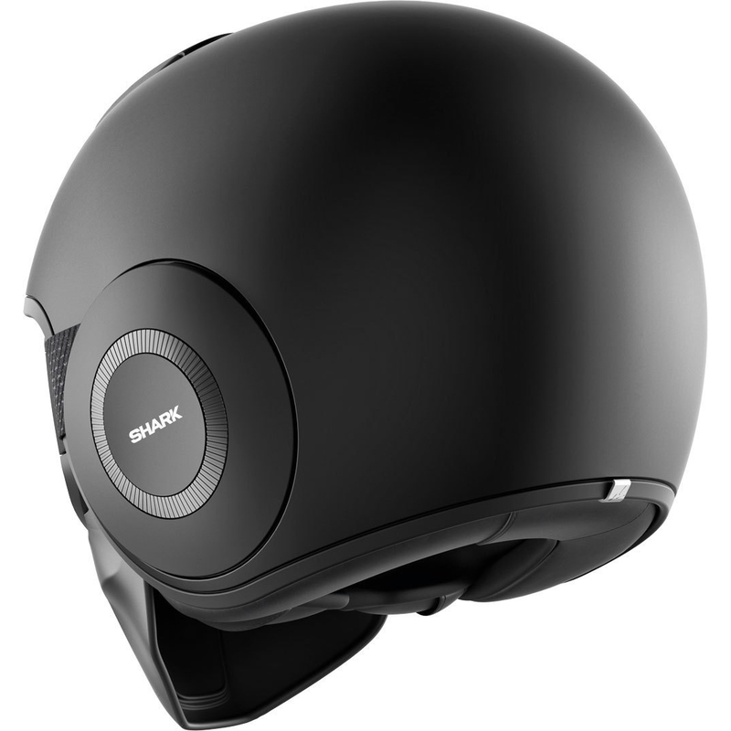 Offener Helm SHARK DRAK Blank Matte Schwarz Matt