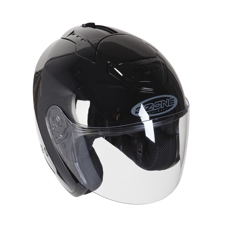 Helm Ozone A802 schwarz-glänzend Ausverkauf