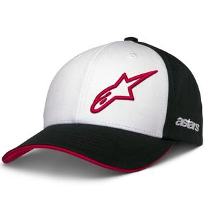 Alpinestars Sessionized Snapback Cap weiß-schwarz-rot