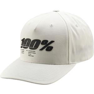100 % Staunch Snapback-Kappe in Weiß